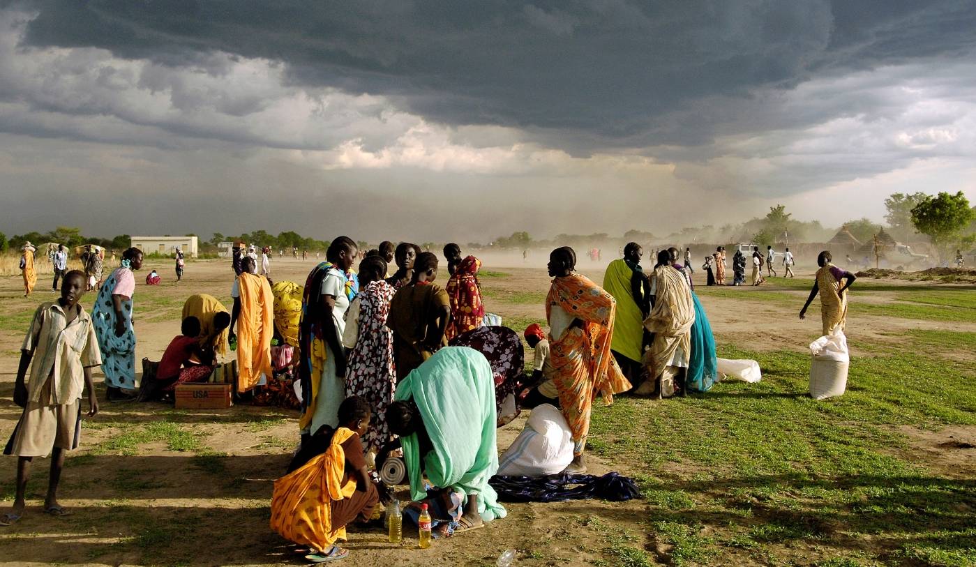 Det er mange internt fordrevne i Sør-Sudan som mottar nødhjelp fra FN. Foto: UN Photo/Tim McKulka.