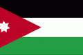 Flagget til Jordan