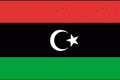 Flagget til Libya
