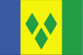Flagget til Saint Vincent og Grenadinene
