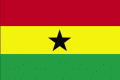 Flagget til Ghana