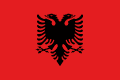 Albania sitt flagg