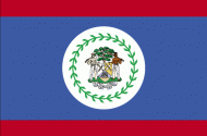 Flagget til Belize