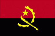 Flagget til Angola