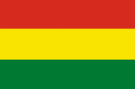 Bolivias flagg fra Wikimedia