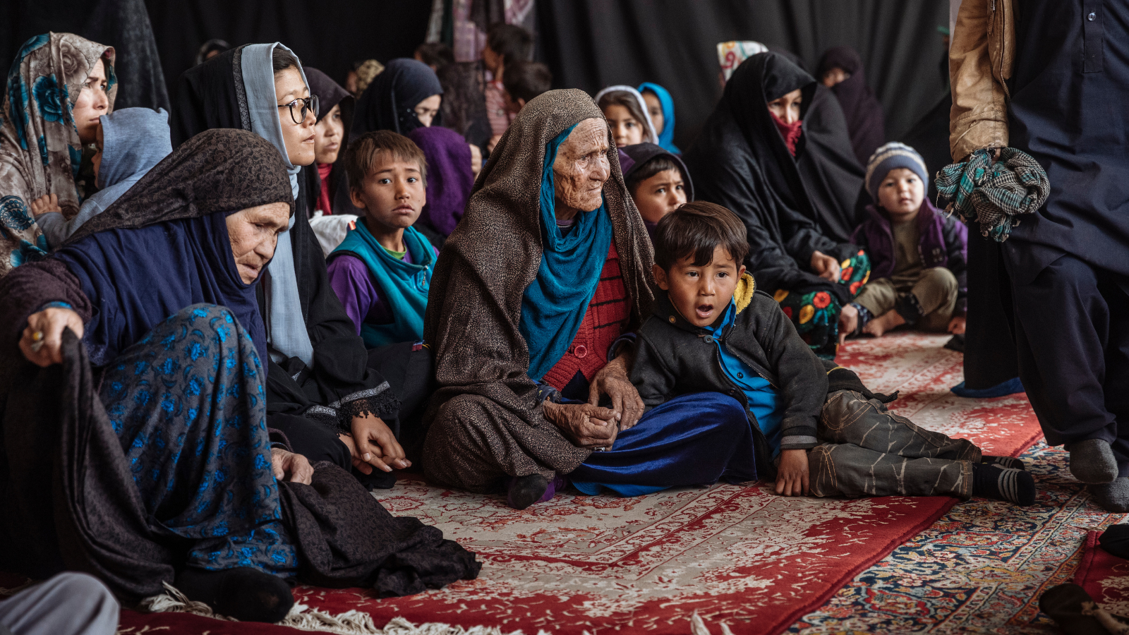 Over halvparten av Afghanistans befolkning, eller 24,4 millioner mennesker, vil trenge nødhjelp for å overleve i 2022. Foto: IOM