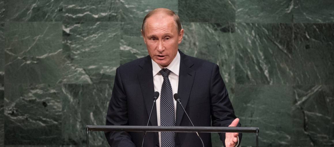 Russlands president, Vladimir Putin, spiller en nøkkelrolle i den brennaktuelle Ukraina-konflikten. Foto: UN Photo/Cia Pak.